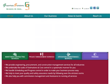 Tablet Screenshot of greenfieldsolution.com